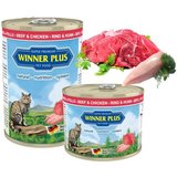 Winner Plus Cat Menue Katzenfutter mit Rind & Huhn