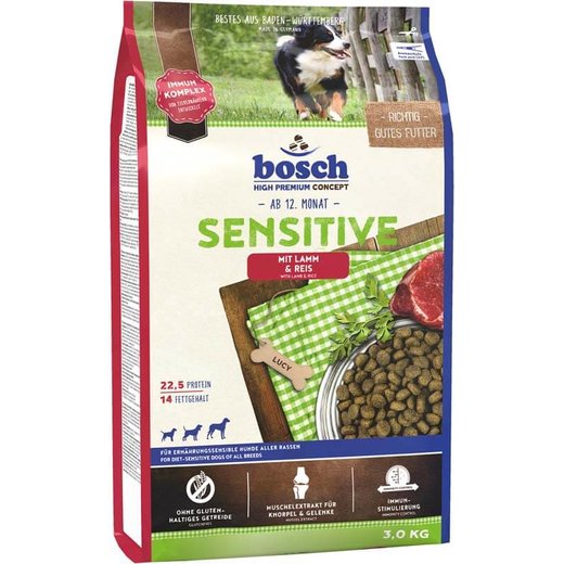 Bosch Sensitive Lamm & Reis, 3 kg