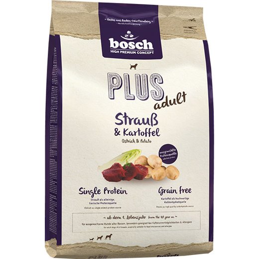 Bosch PLUS Strau & Kartoffel 2,5 kg