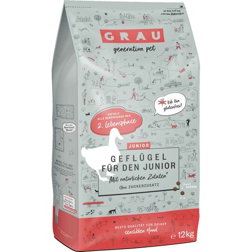 Grau Junior Geflgel 12 kg