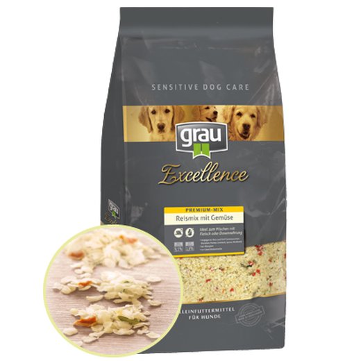 grau Excellence Premium-Mix Reismix mit Gemse - 10 kg