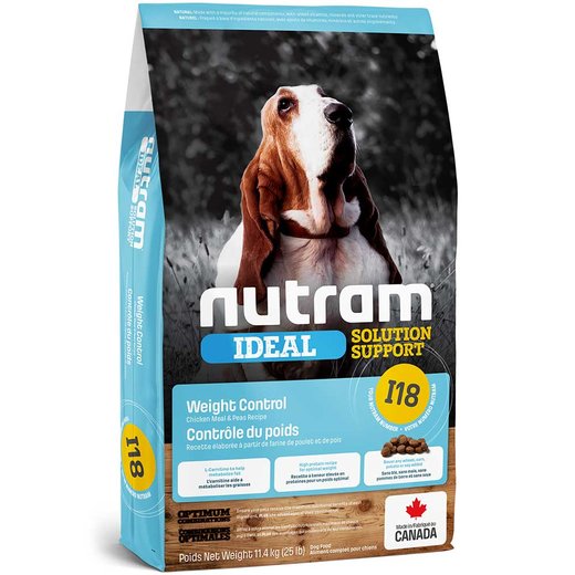 Nutram I18 Weight Control Dog - 11,4 kg