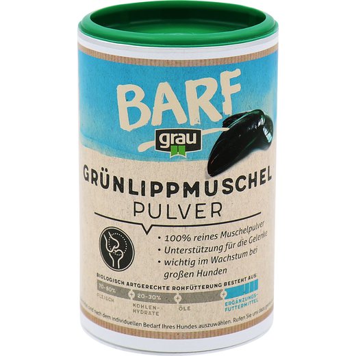 grau Grnlippmuschel Pulver - 500 g