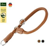 Hunter Dressurhalsung R&S Elchleder 60/10 - cognac