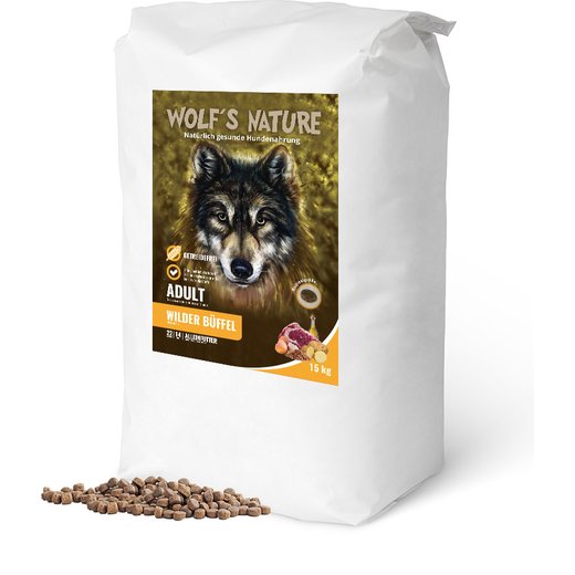 Wolfs Nature Wilder Bffel - 15 kg