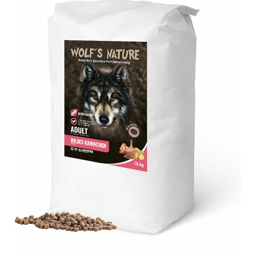 Wolfs Nature Wildes Kaninchen - 15 kg