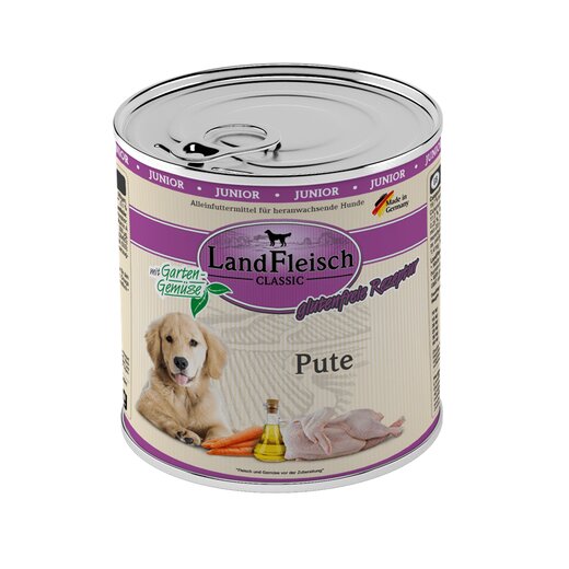 Landfleisch Dog Junior Pute - 800 g