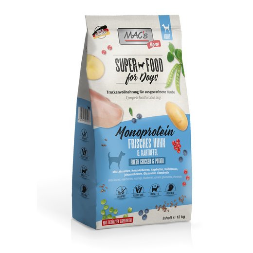 MACs Mono Huhn Hundefutter - 12 kg