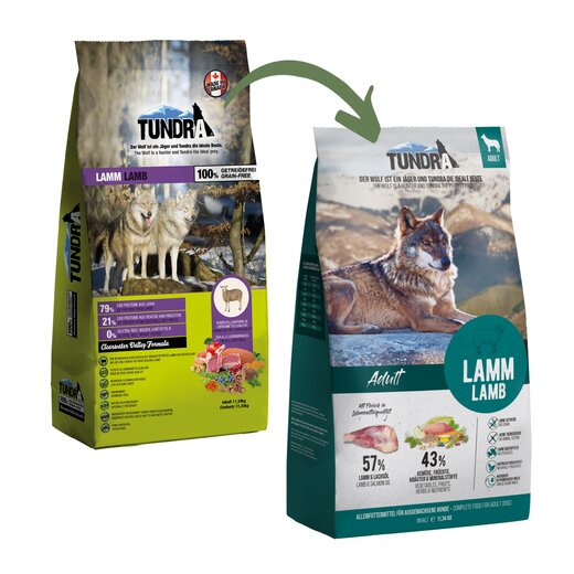 Tundra Lamm Hundefutter - 11,34 kg