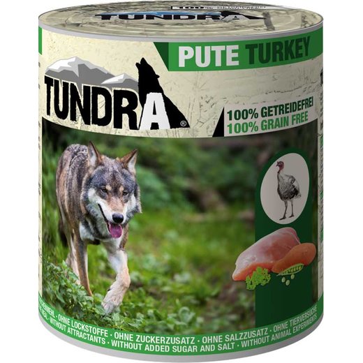 Tundra Hunde-Nassfutter Pute - 800 g