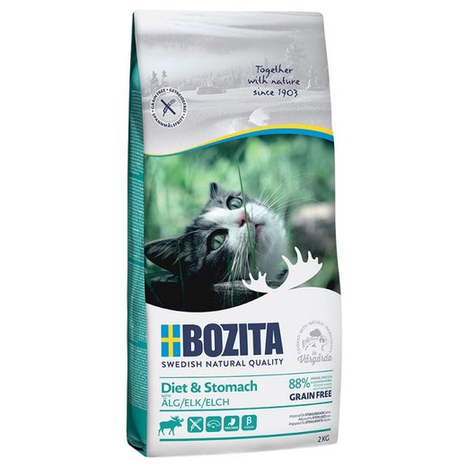 Bozita Feline Diet & Stomach Getreidefrei Elch 10 kg