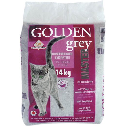 Golden Grey MASTER Katzenstreu - 14kg