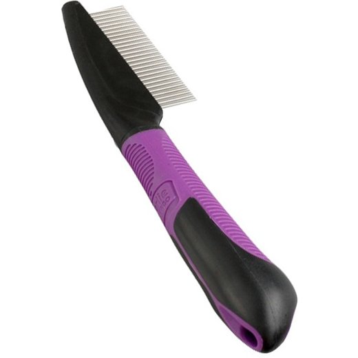 Perfect Care Grooming Katzenkamm - 21cm lila/schwarz