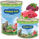 Winner Plus Cat Menue Katzenfutter mit Rind & Lamm - 395 g