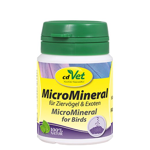 cdVet MicroMineral fr Ziervgel & Exoten 25 g