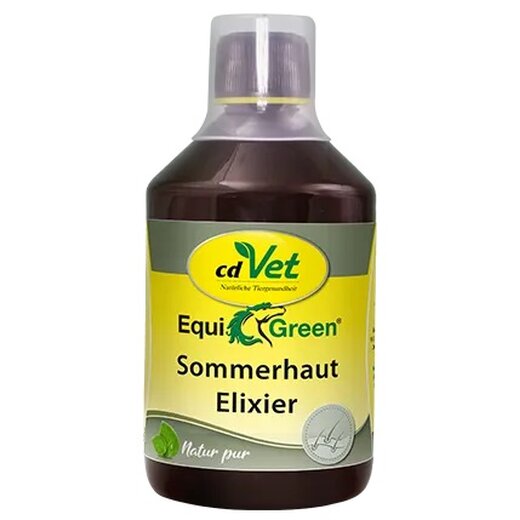 cdVet EquiGreen Sommerhaut Elixier - 500 ml