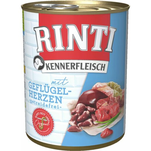 Rinti Kennerfleisch Geflgelherzen 800 g