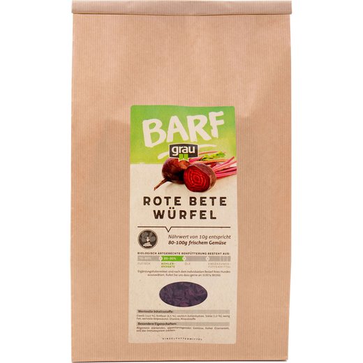 Grau Rote Beete-Wrfel 1,2 kg