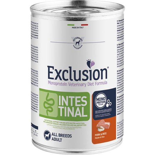 Exclusion Diet Intestinal Schwein & Reis 12 x 400 g
