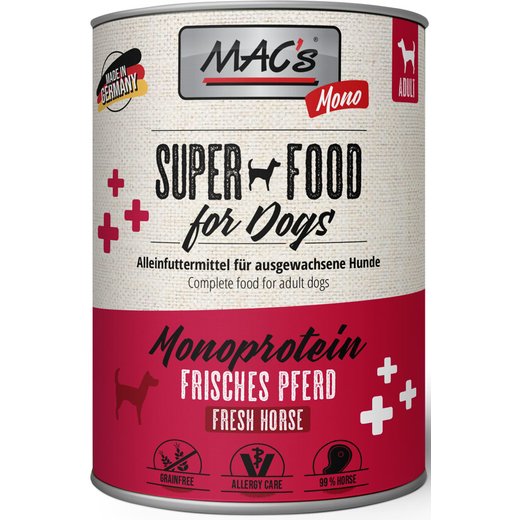 MACs Dog Mono Pferd 800 g