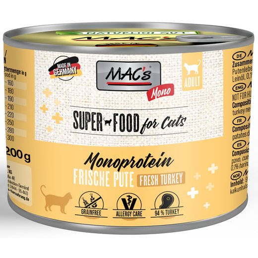 MACs Cat Mono Pute 200 g