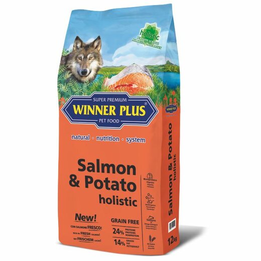 Winner Plus Holistic Lachs & Kartoffel Sparpaket 2 x 12 kg