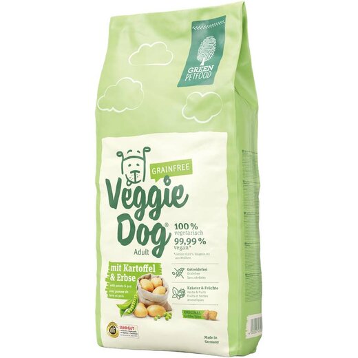 Green Petfood VeggieDog grainfree Sparpaket 2 x 10 kg