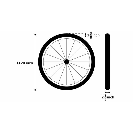 E-Bike Hunde-Fahrradanhnger Remco gefedert, bis 45 kg