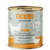 Grau Hund Geflgel mit Pastinake & Brokkoli 800 g