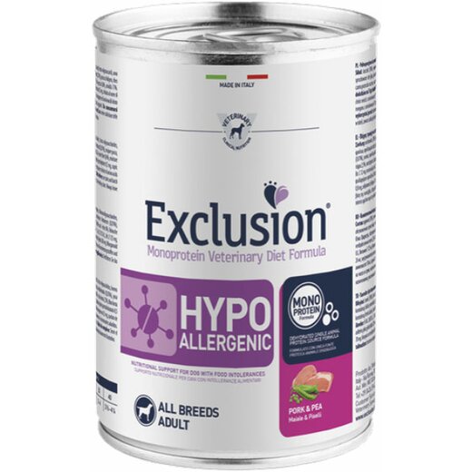 Exclusion Diet Hypoallergenic Schwein & Erbse 12 x 400 g