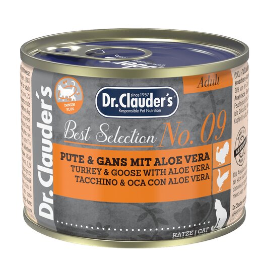 Dr.Clauders Best Selection Adult No9 Pute & Gans mit Aloe Vera