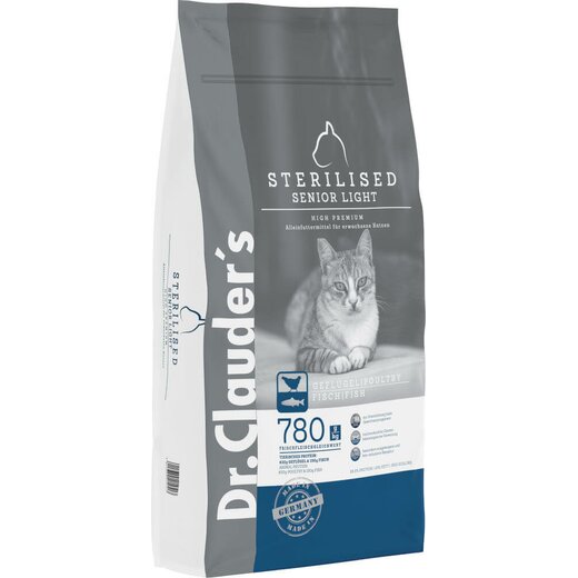 Dr. Clauders High Premium Sterilised Senior Light 10 kg