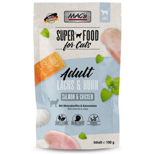 MACs Cat Pouchpack Lachs & Huhn 100 g