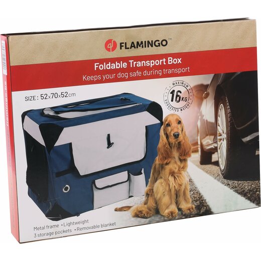 Faltbare Transportbox Geronimo Blau