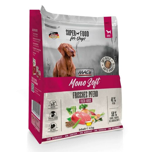 MACs Mono Soft frisches Pferd 4 kg