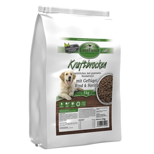 Landfleisch Dog Natur Kraftbrocken
