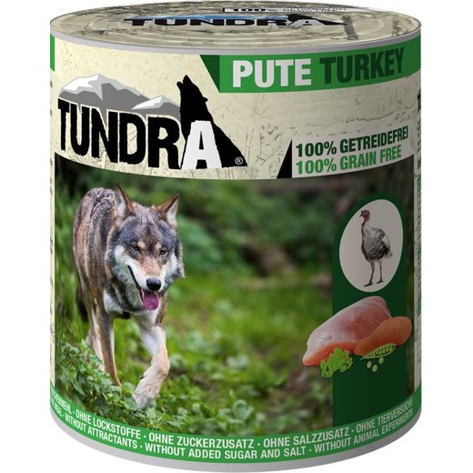 Tundra Hunde-Nassfutter Pute